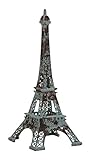 Deco 79 Metal Eiffel Tower, 5 by 13-Inch, Blue