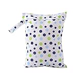 Domybestおむつポーチ おむつバッグ 防水ポーチ　ウェットバック　ベビー　オムツ収納　可愛い　５種類選べる (D)