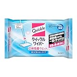 クイックル マジックリン ワイパー フロア用掃除道具 立体吸着ウェットシート 16枚