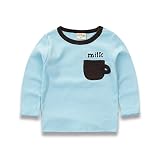 子供服 春秋 長袖 Tシャツ キッズ トレーナー 丸い襟 男の子 女の子 可愛い シンプル 6色