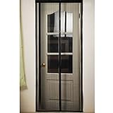 Magnetic Screen Door, Mesh Curtain - Mosquito Net Keeps Bugs Out, Lets Cool Breeze In - Premium Qual