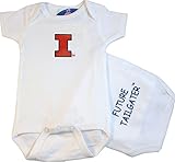 Illinois Fighting Illini将来Tailgater Baby Onesie 6 months