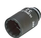 【KTC】 12.7sq.インパクトレンチ用ハブナットソケット ［型番:AS308-32W]