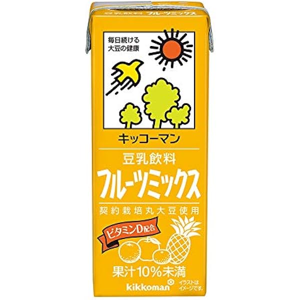 限定セール 送料無料 キッコーマン 豆乳飲料 フルーツミックス0ml紙パック 4ケース 全72本 定価から3０ オフ Centrodeladultomayor Com Uy