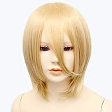 airily(エアリー)カスタムショート シャンパンゴールド |コスプレ ウィッグ ショート 耐熱 フリーサイズ 加工 男装