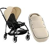 Bugaboo Bee3 Black Stroller With Cocoon Off White - Black/Off White by Bugaboo [並行輸入品]