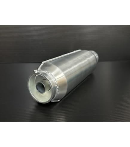 Amazon | 汎用 アルミ製 モナカ管サイレンサー 60φ | スリップオン
