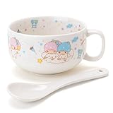 リトルツインスターズ スプーン付きスープマグカップ