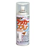 アトムハウスペイント ラッカースプレーE 300ML クリヤー