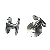 Staron新しいステンレススチール親指ボタンfor 606軸受キャップEDC Fidgetスピナーフォーカス指先ジャイロおもちゃ シルバー