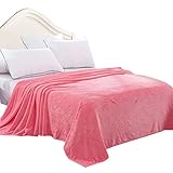 Zhhlinyuan 寝具カバー Super Soft Fuzzy Plush Lightweight Fleece Blanket 毛布 Luxury Double Sides Warm Couch