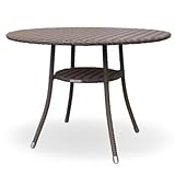 Amalfi Dining Table Brown Ф1000 ガーデンテーブル ■ガラストップ別売り 【送料別途見積】