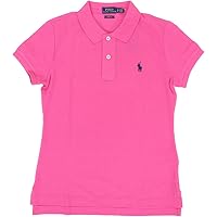 (ポロ ラルフローレン) POLO Ralph Lauren レディース 半袖 スキニーフィット 鹿の子 ポニー刺繍 ポロシャツ 0105856 [並行輸入品]