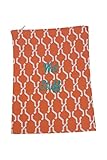 Caught Ya Lookin' Wet Stuff Bag, Orange Hexagon/Navy/Green by Caught Ya Lookin'