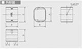 オーケー器材 配管化粧ダクト スカイダクト TDシリーズ ジョイント アイボリー K-TDJ6AC