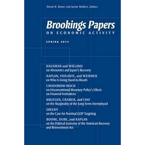 Brookings Papers on Economic Activity Spring 2014