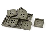 uxcell　PLCC84PICソケット　PBT　ブラウン　10ピース