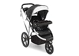 J is for Jeep Brand Adventure All-Terrain Jogging Stroller, Charcoal Tracks by Jeep