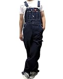 ディッキーズ オーバーオール ダック ヒッコリー デニム OVERALL メンズ 38 INDIGOBLUE[83294] [並行輸入品]