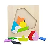 Demiawaking　かわいい幼児・子供 教育教材　ジグソー パズル 木のおもちゃ　啓蒙教育　 (148種の遊び方)