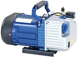 イチネンTASCO TA150YB オイル逆流防止弁付ツーステージ真空ポンプ
