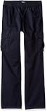 The Children's Place Big Boys' His Pull-on Cargo Pants New Navy 16 [並行輸入品]