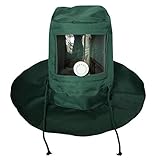 防塵 フード フェイス プロテクター 粉塵 保護 マスク ( ブラスト 研磨 FRP 削り 作業用 )