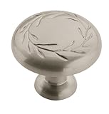 Amerock BP1581G10 Inspirations 1-5/16in(33mm) DIA Knob - Satin Nickel [並行輸入品]