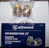 Attwood Garboard Drain Plug, Bronze [並行輸入品]