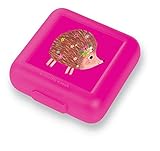 Crocodile Creek Eco Kids Reusable Hedgehog Pink Girls' Sandwich Keeper Eco Kids Sandwich Keeper [並行輸