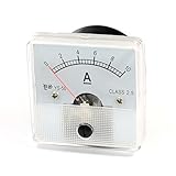 Class 2.5 Accuracy DC 0-10A Dial Analog Panel Ampere Meter Gauge YS-50