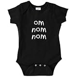 Om Nom Nom Funnyベビーボディスーツ幼児 US サイズ: M カラー: ブラック