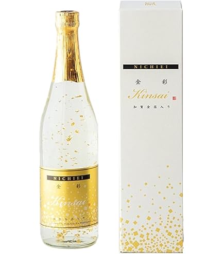 Amazon.co.jp: 中村酒造 加賀の金箔入り純米酒 金彩720ml : 食品・飲料