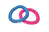 Chewable Bracelets, Set of 2 Neon Solid Colors by chubuddy