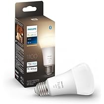 LED電球 Philips hue white and color 800 4個 Hue Starter kit: 4-pack A19 E26 LED Bulbs White Ambiance +