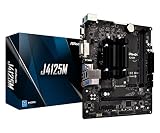 ASRock J4125M Intel® クアッドコアプロセッサー J4125 (最大2.7GHz) マザーボード
