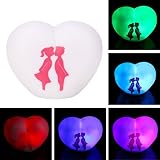 HongxinカラフルなLEDの色変更カップル恋人ロマンチックシーンNight Lightミニオンズテーブルランプ装飾バレンタインの日Present