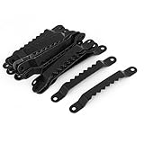 uxcell 鋸歯ハンガー ダブルホール 鋸歯状額縁ハンギングフック ダークハンギング クロスステッチ 20個入り