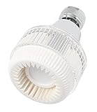 Premier 192062 Single-Setting Water Saving Showerhead, Clear and White with Chrome Finish [並行輸入品]