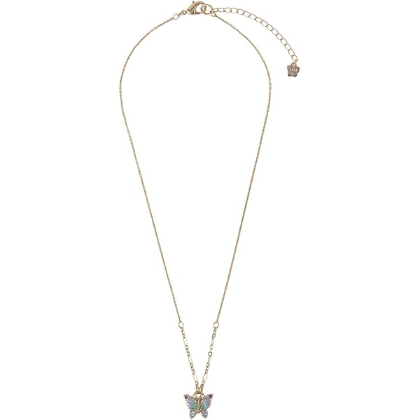 Amazon | [ANNA SUI] [アナスイ]蝶モチーフ ネックレス パープル