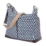 OiOi Hobo Diaper Bag, Navy/White by OiOi [並行輸入品]