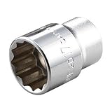 TONE:TONE ソケット(12角) 17mm 3D-17 型式:3D-17