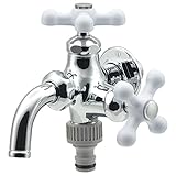 GAONA これエエやん 万能ホーム双口水栓13 GA-DJ002