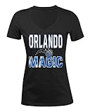 NBA Women 'sベビー半袖VネックTシャツ S ブラック