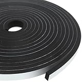 Zeqeey 隙間テープ ⽞関ドア窓の隙間テープ 防⾳すき間風防止テープ 長さ6m 幅12mm 厚さ6mm スポンジくずれにく ⼾当たり ふさぐ 隙間対策 冷暖房効率アップ 窓 サッシ⽤