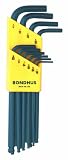 BONDHUS(ボンダス) ボールポイント付六角レンチセット10本組 インチタイプ BLX10