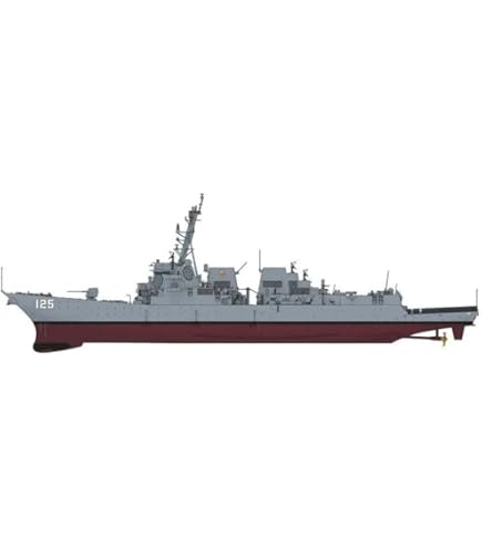 トランペッター製 1/350 DDG51 USS アーレイ・バーク ケース付 Amazon | アカデミーホビー プラモデルキット 1/350スケール USS