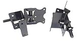 Heavy Duty 2 " u-hinge withブラック仕上げ