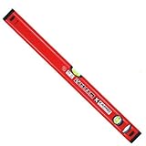 QvQ　 水平器　レベル　高精度　測定　レッド　耐衝撃性　アンチ紫外線 (50cm)