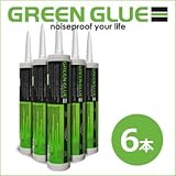 GREEN GLUE　グリーングルー 828ml 　6本セット　塗布タイプの粘弾性防音材